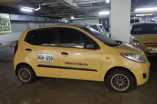 Hyundai i10 2016 – Taxi en Cartagena